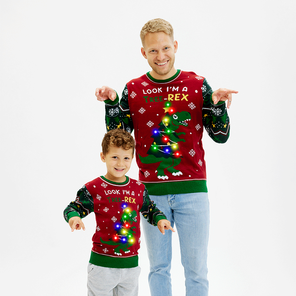 The Tree-REX Sweater - Heren