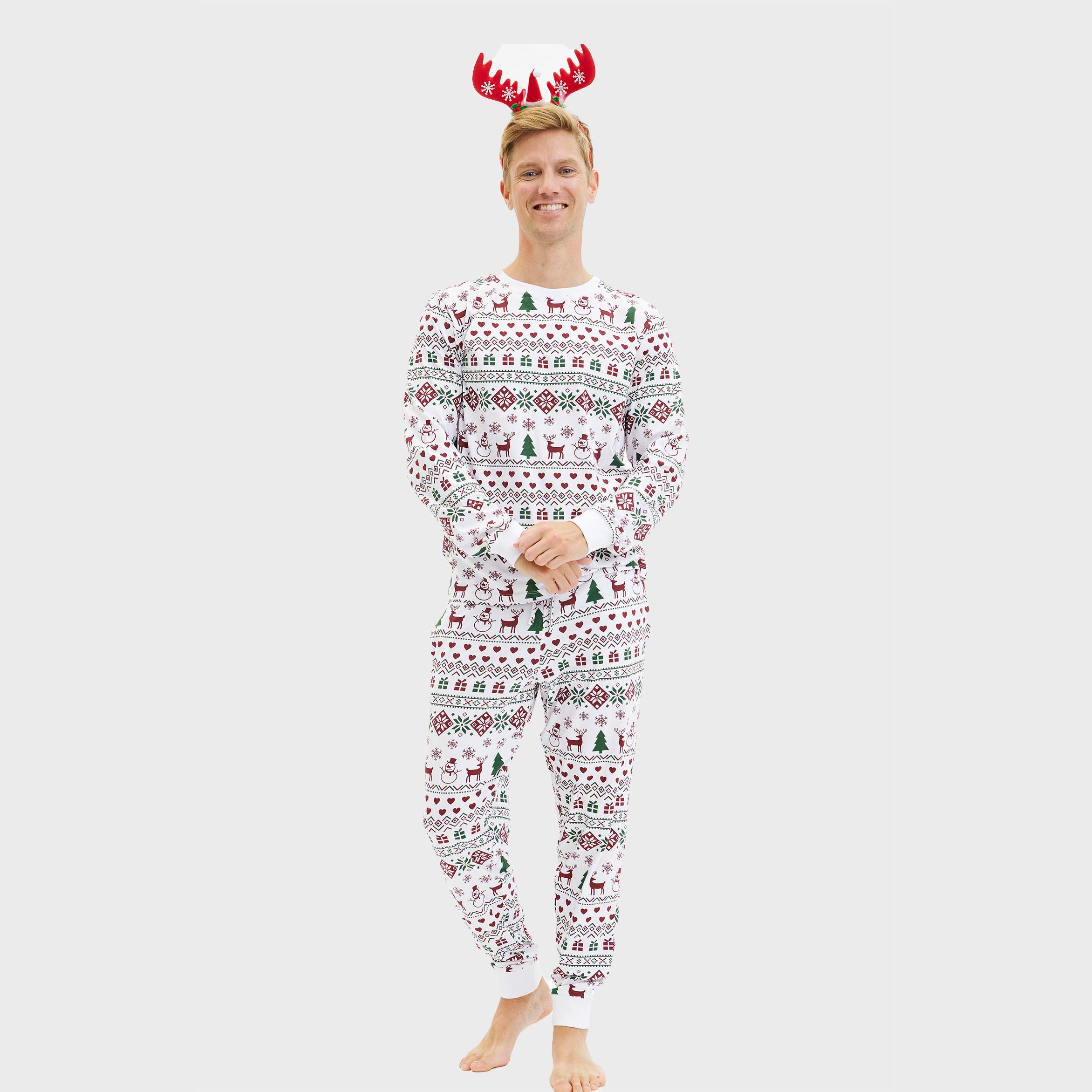 De vredige Kerstpyjama - Heren.