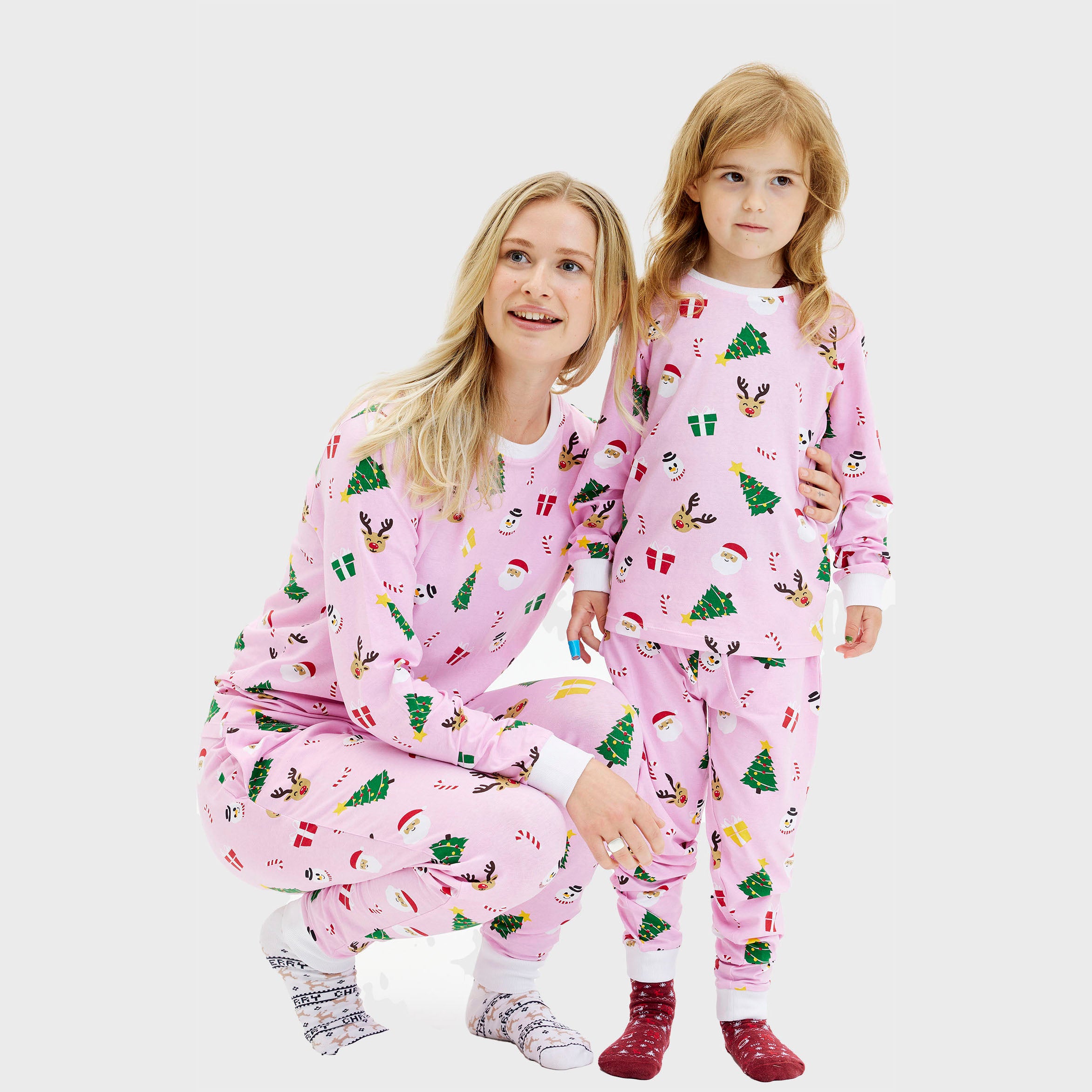 The Pinkish Kerstpyjama - Dames.