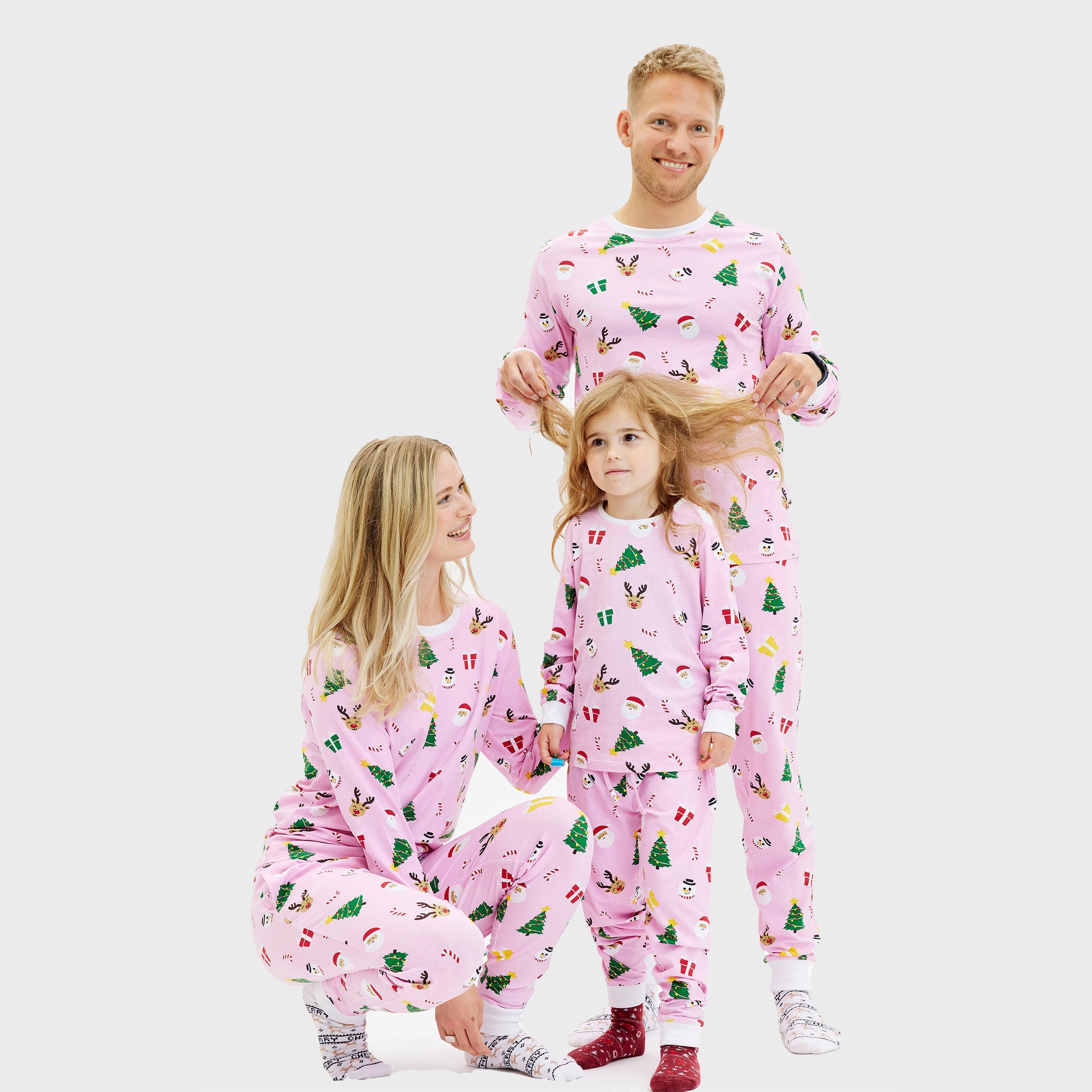 The Pinkish Kerstpyjama - Heren
