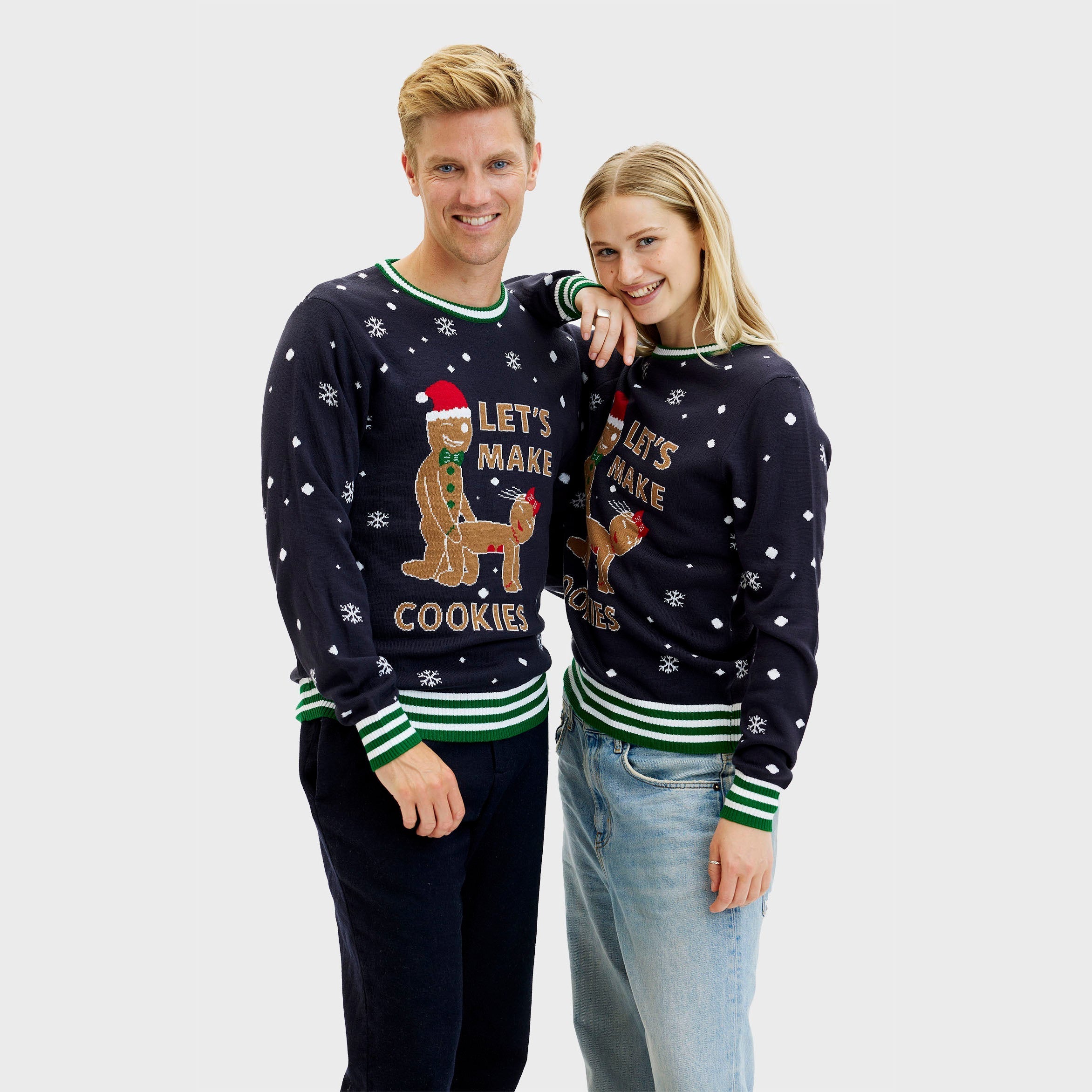 Kersttaart kersttrui - Heren