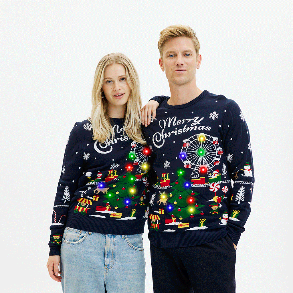 Kerstmarkt Kersttrui - Heren