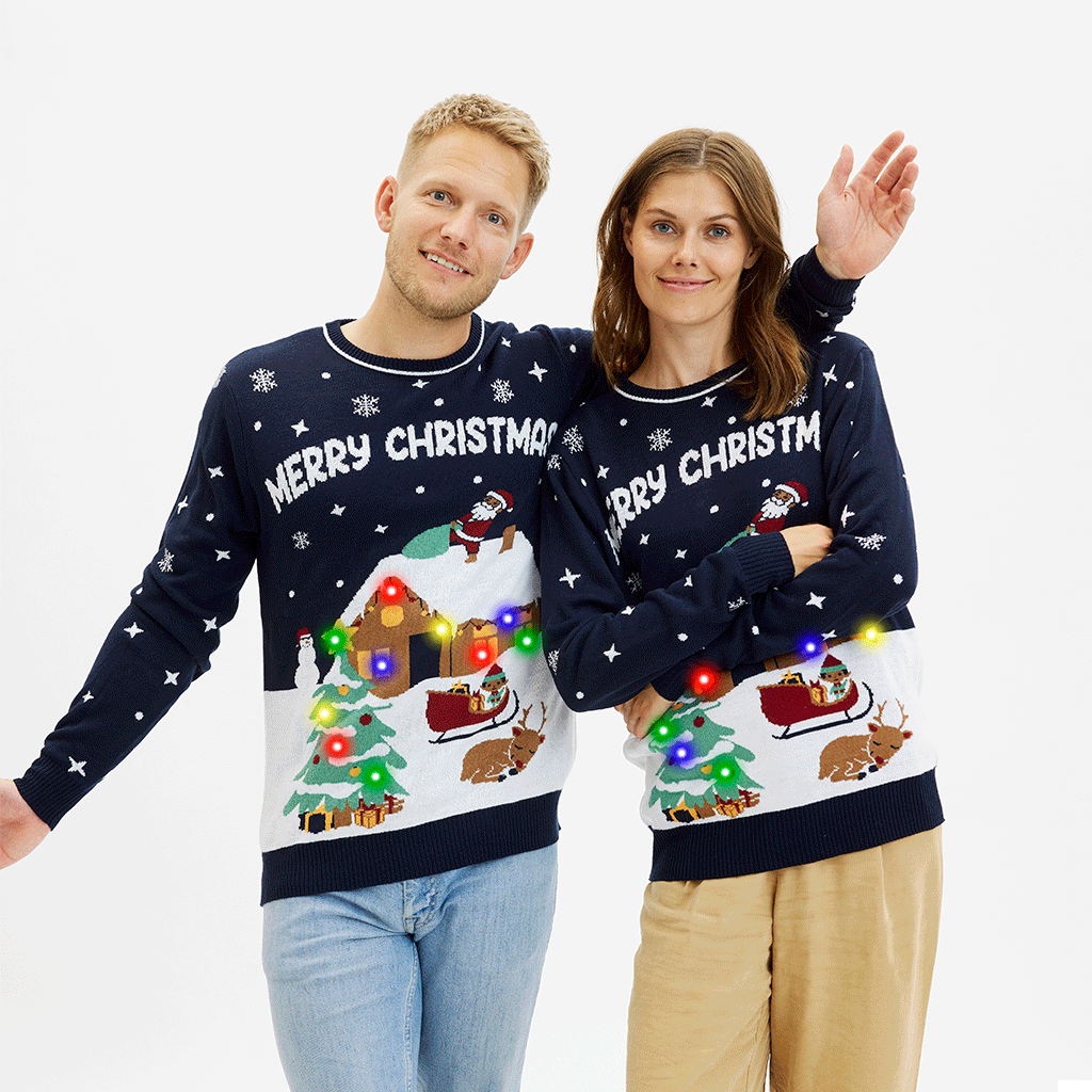 De idyllische Kersttrui - Damen