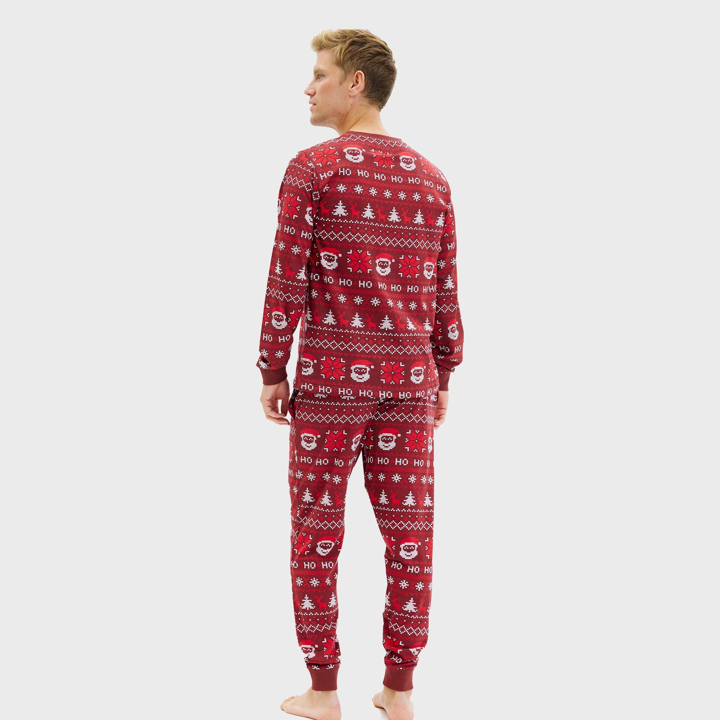 Ho ho ho kerstpyjama - Heren.