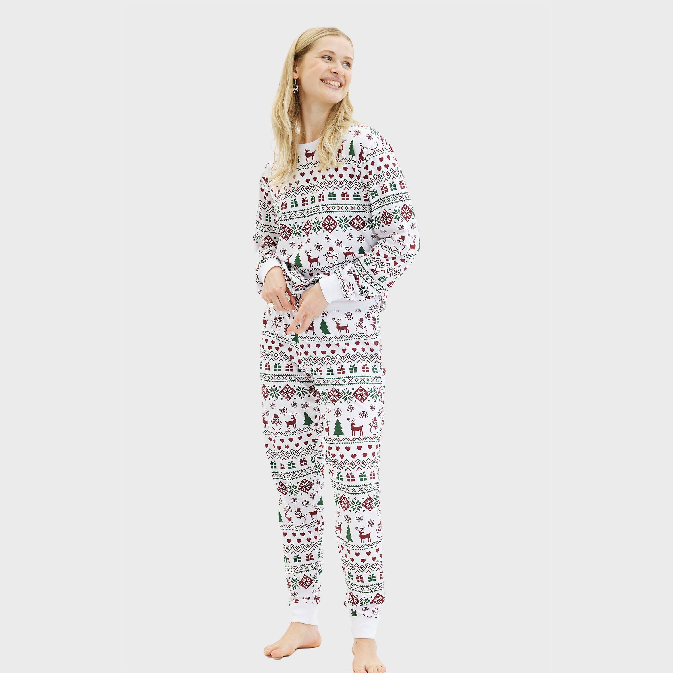 De vredige Kerstpyjama - Damen.