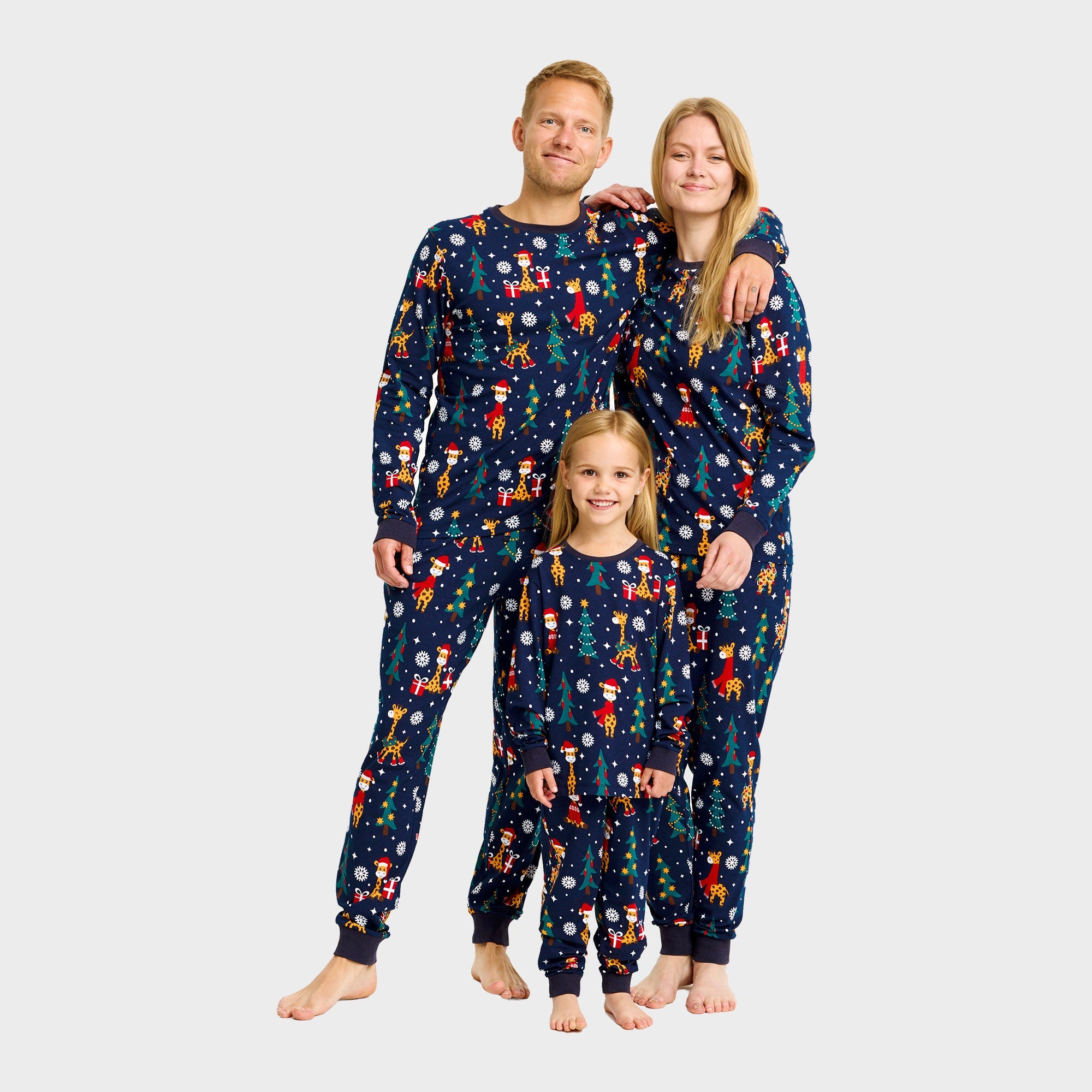 De giraffen kerstpyjama – Dames