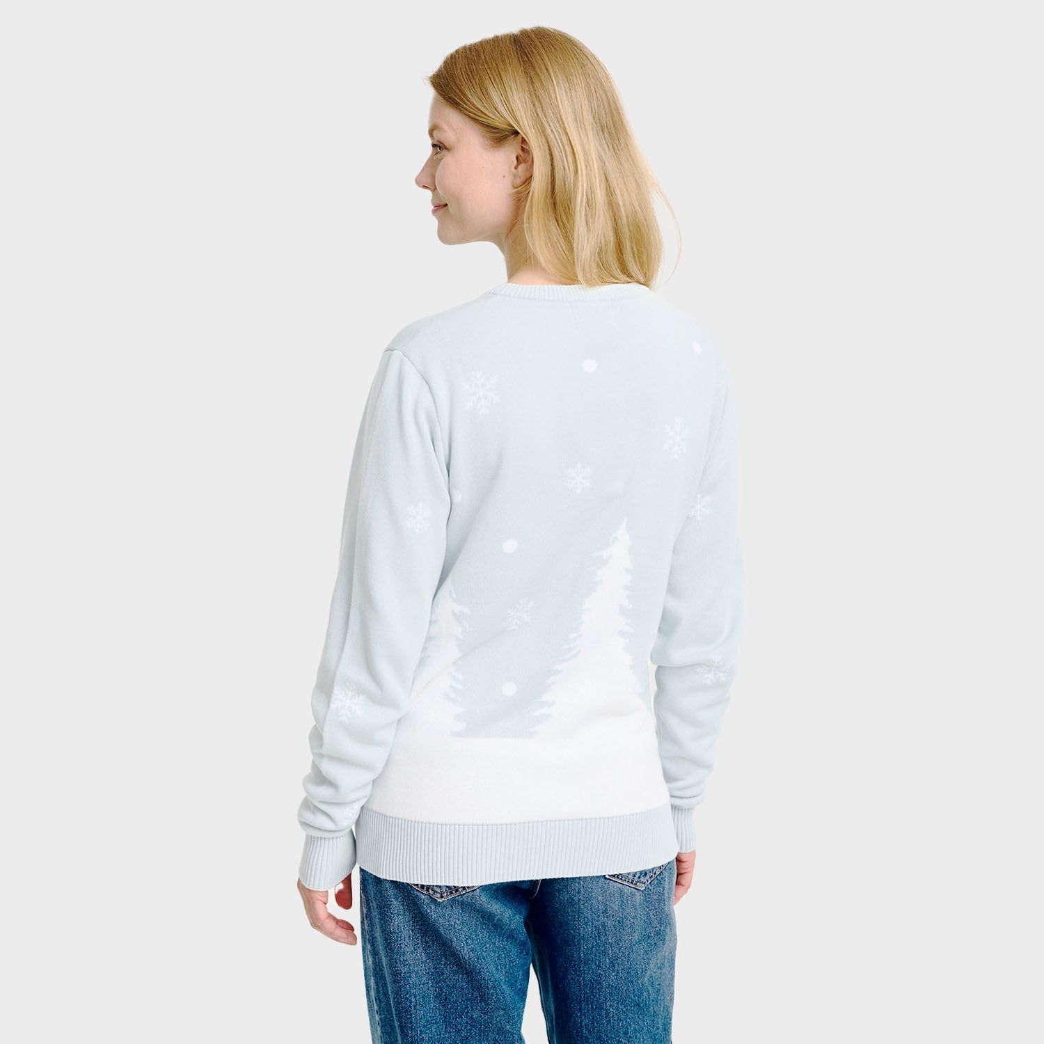 De lieve pinguïn kersttrui – Dames