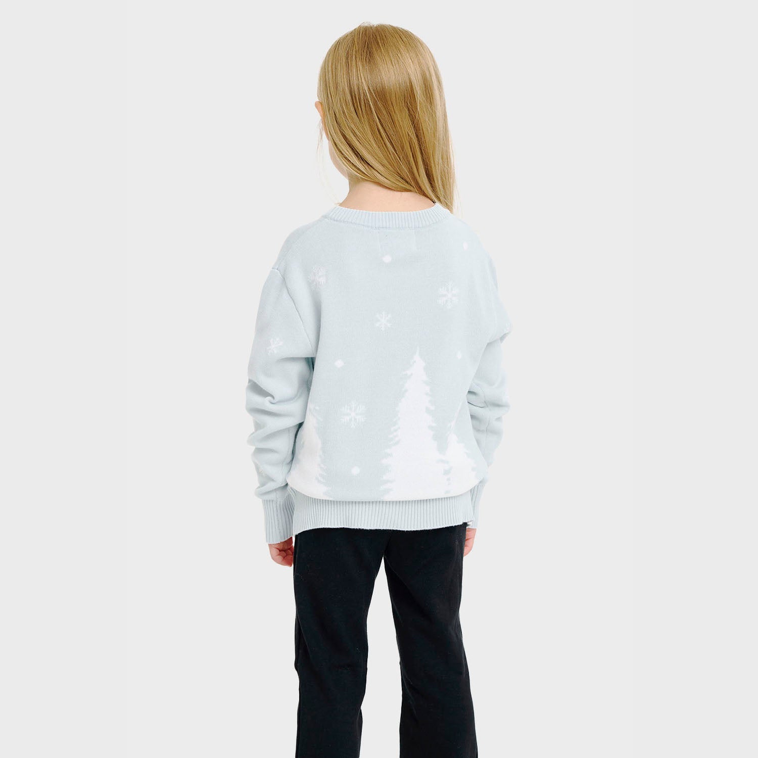 De lieve pinguïn kersttrui – Kinderen