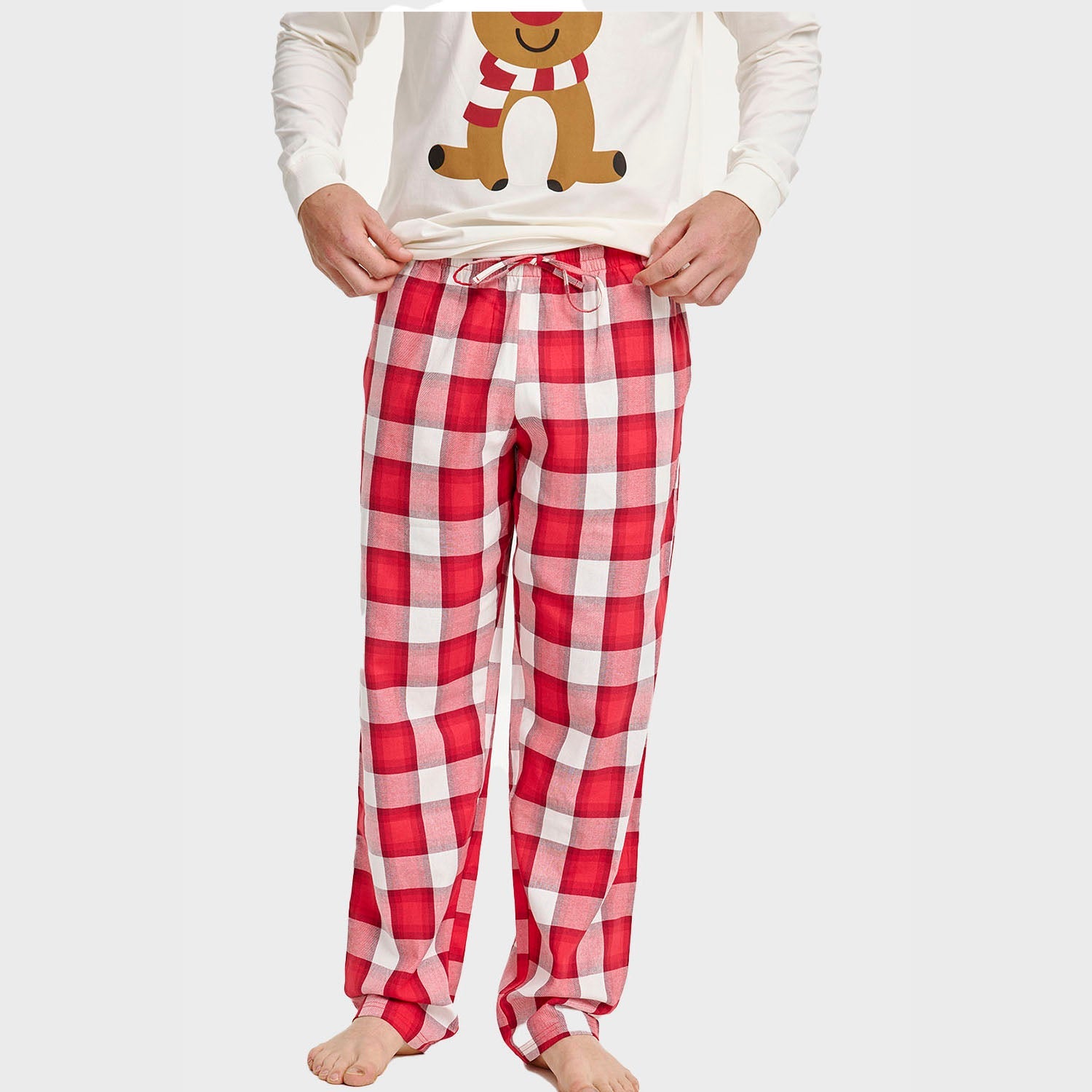 The Reindeer pyjama-top – Heren