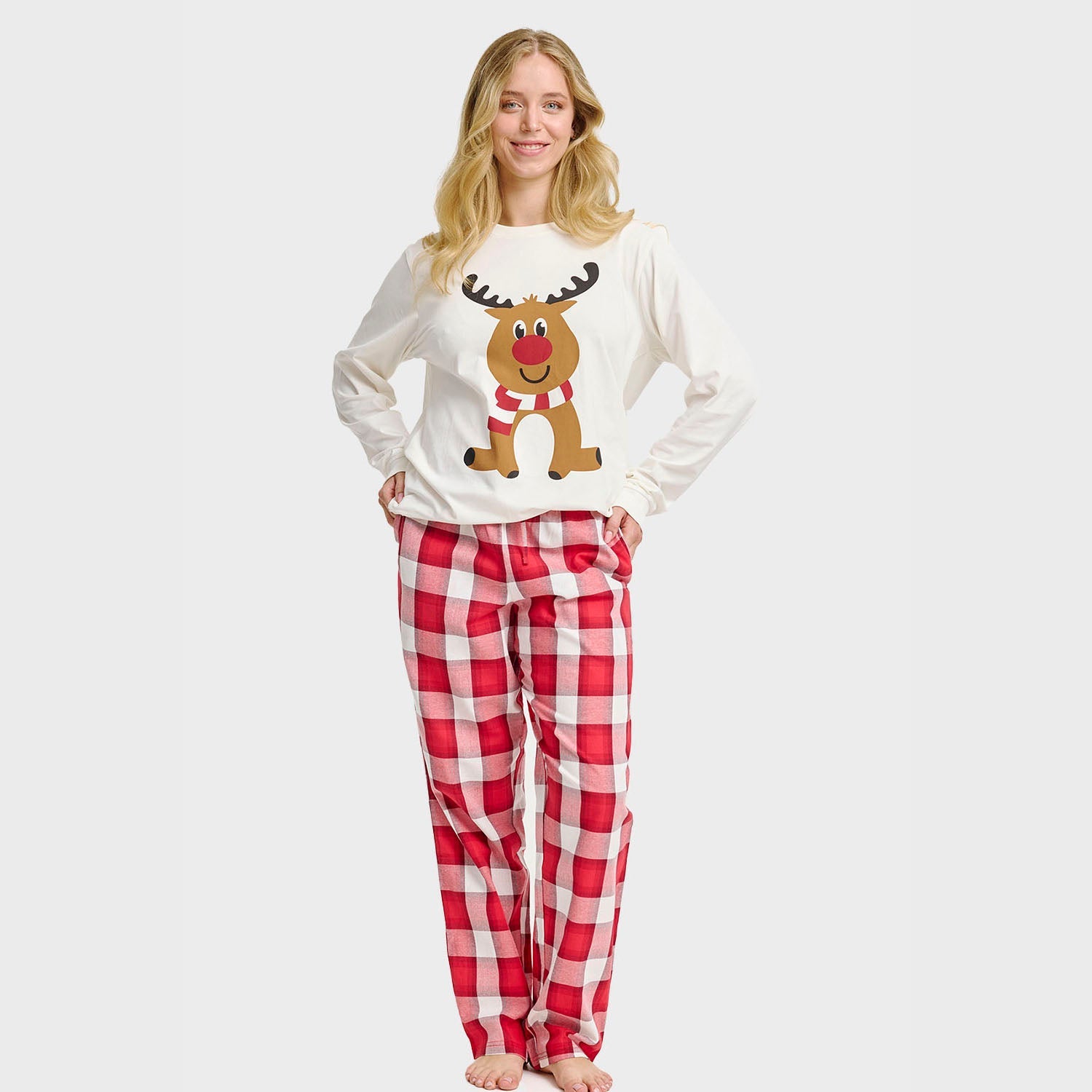 The Reindeer pyjama-top – Dames