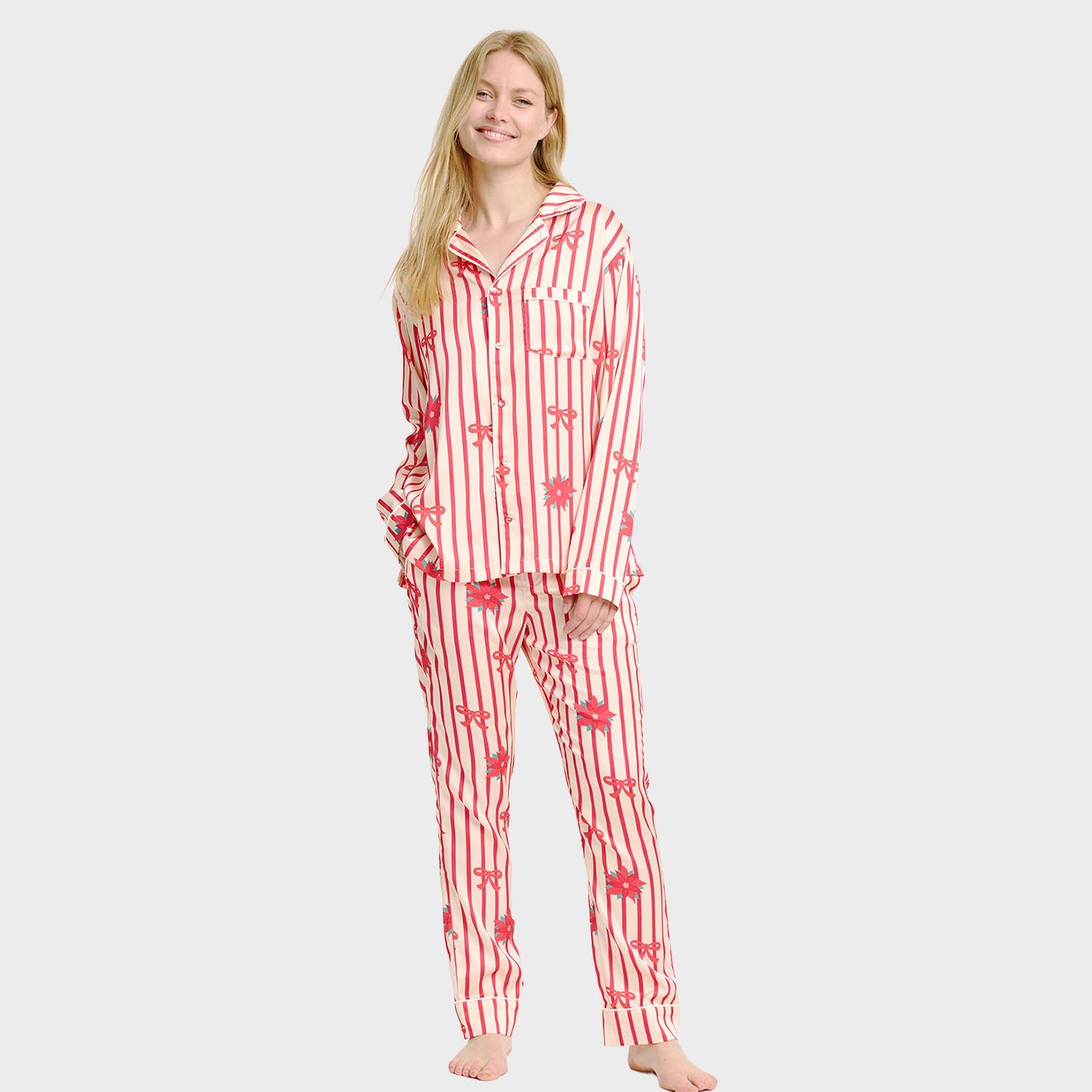 Satijnen pyjama – Dames