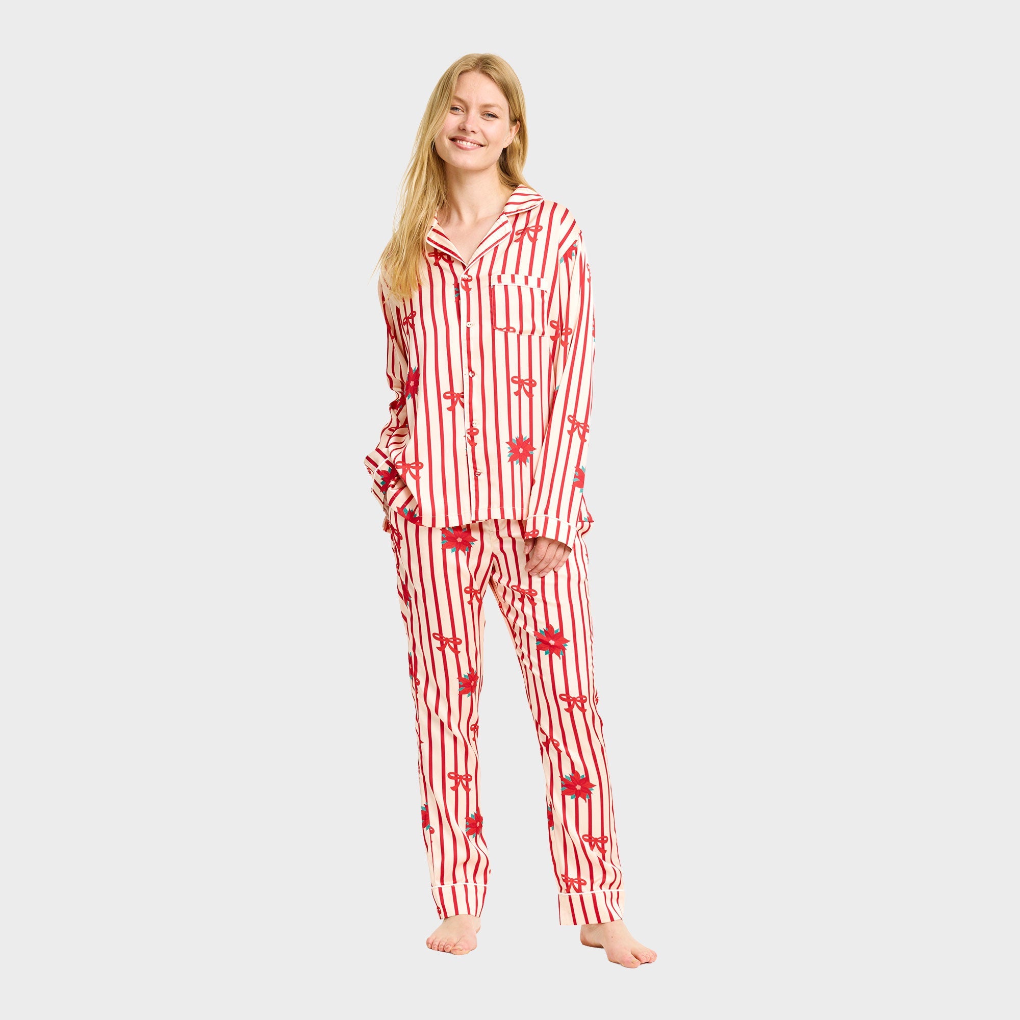 Satijnen pyjama – Dames