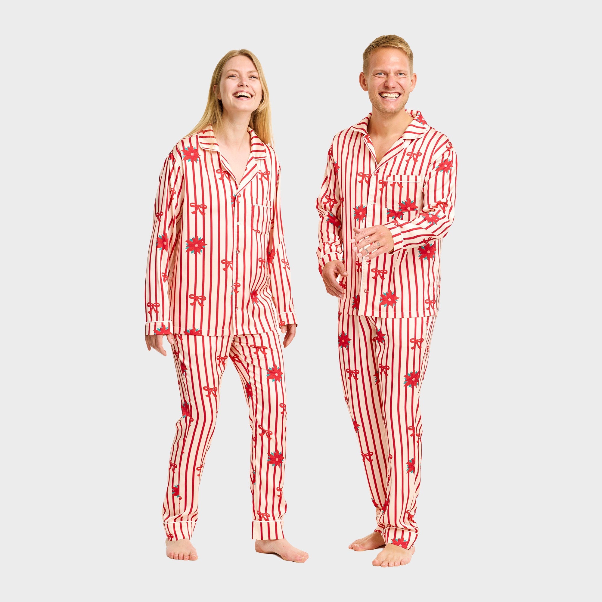 Satijnen pyjama – Heren