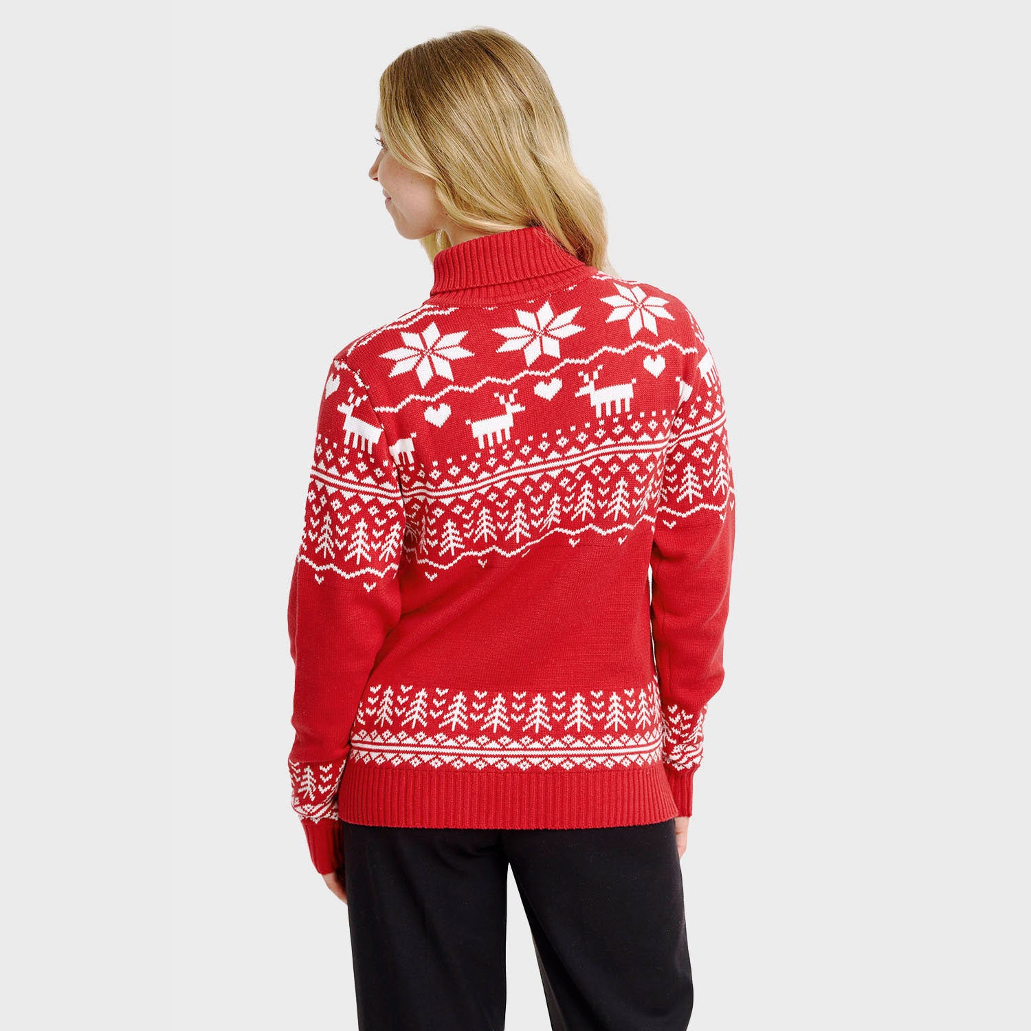 De Groenlandse kerstcoltrui - Dames.