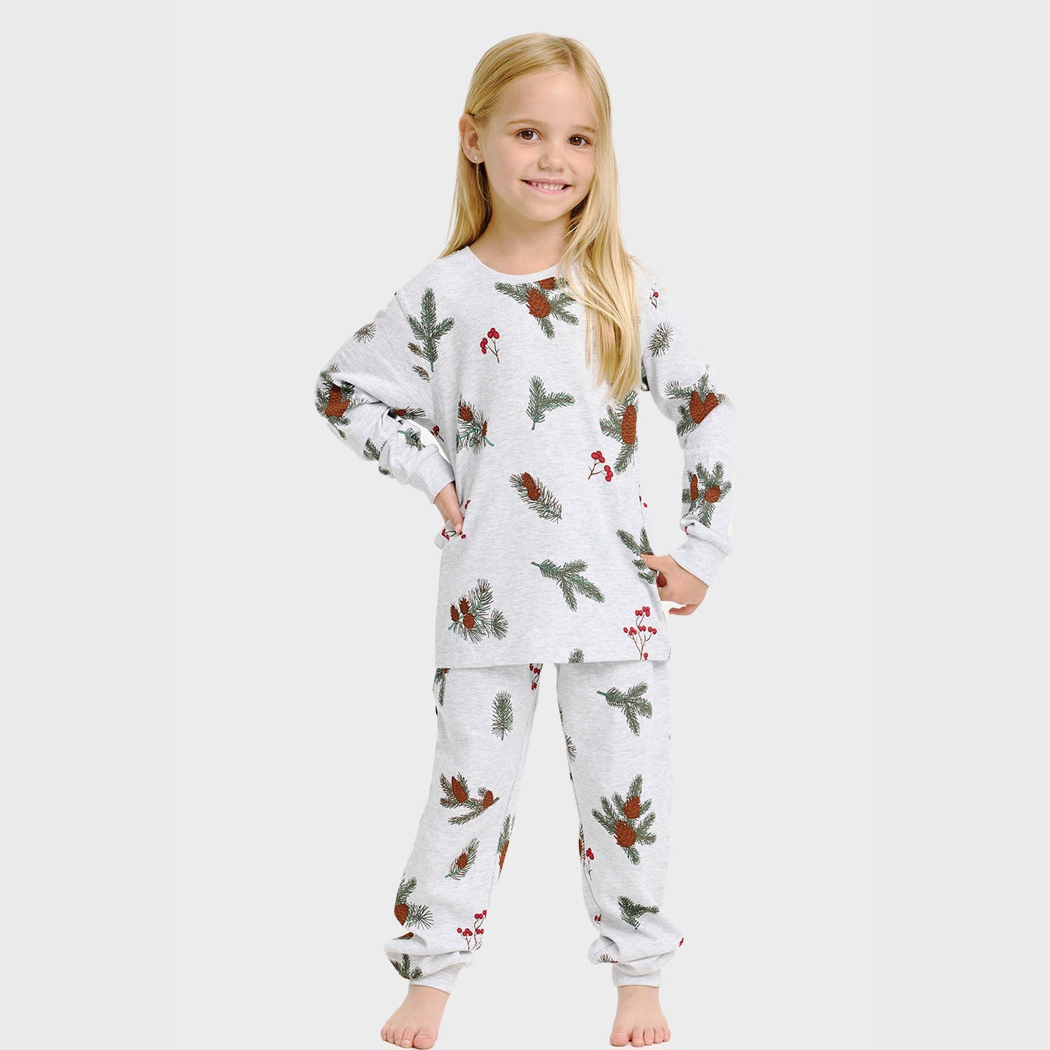 De geribde pyjama – Kinderen