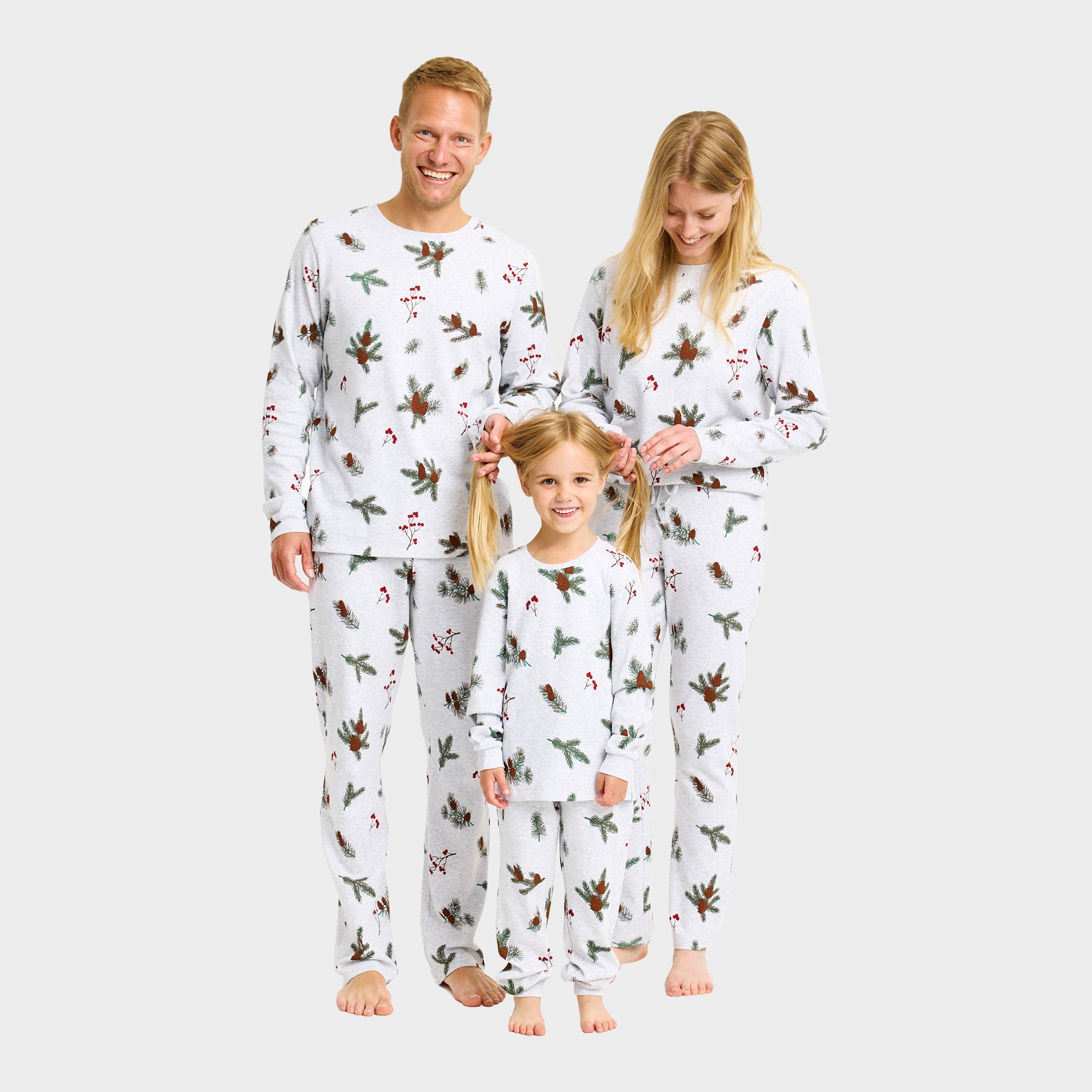 De geribde pyjama – Dames