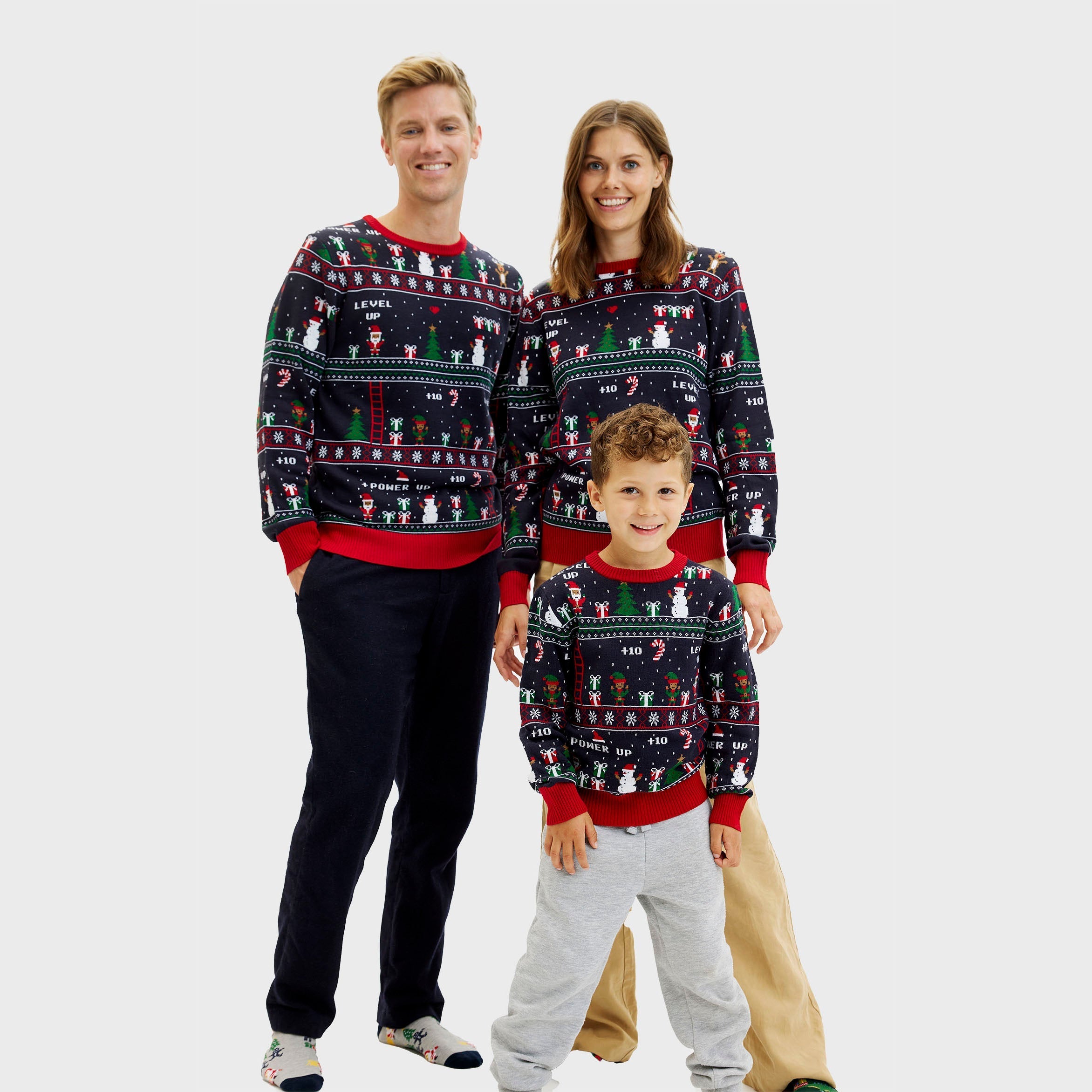 Vintage gamer Kersttrui - Kinderen