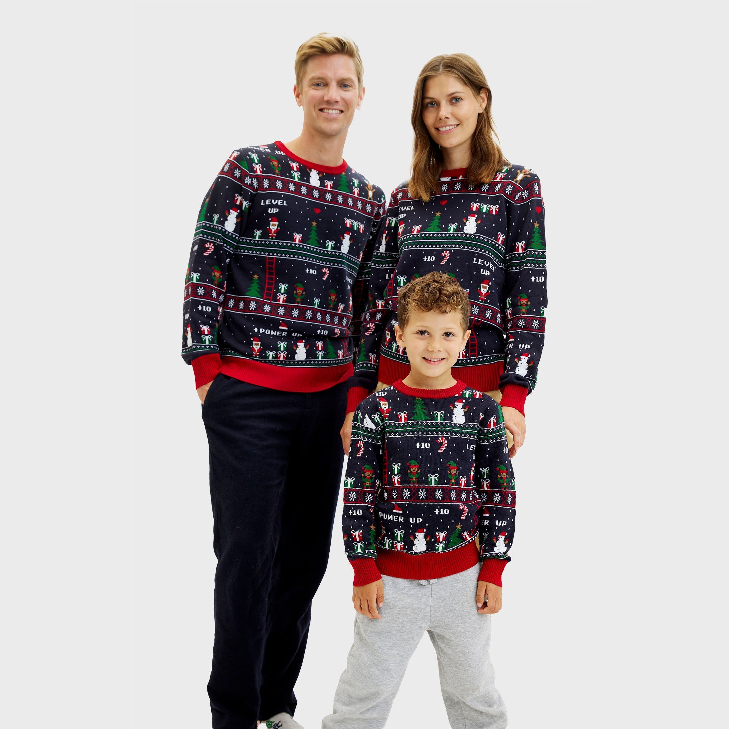 Vintage gamer Kersttrui - Kinderen