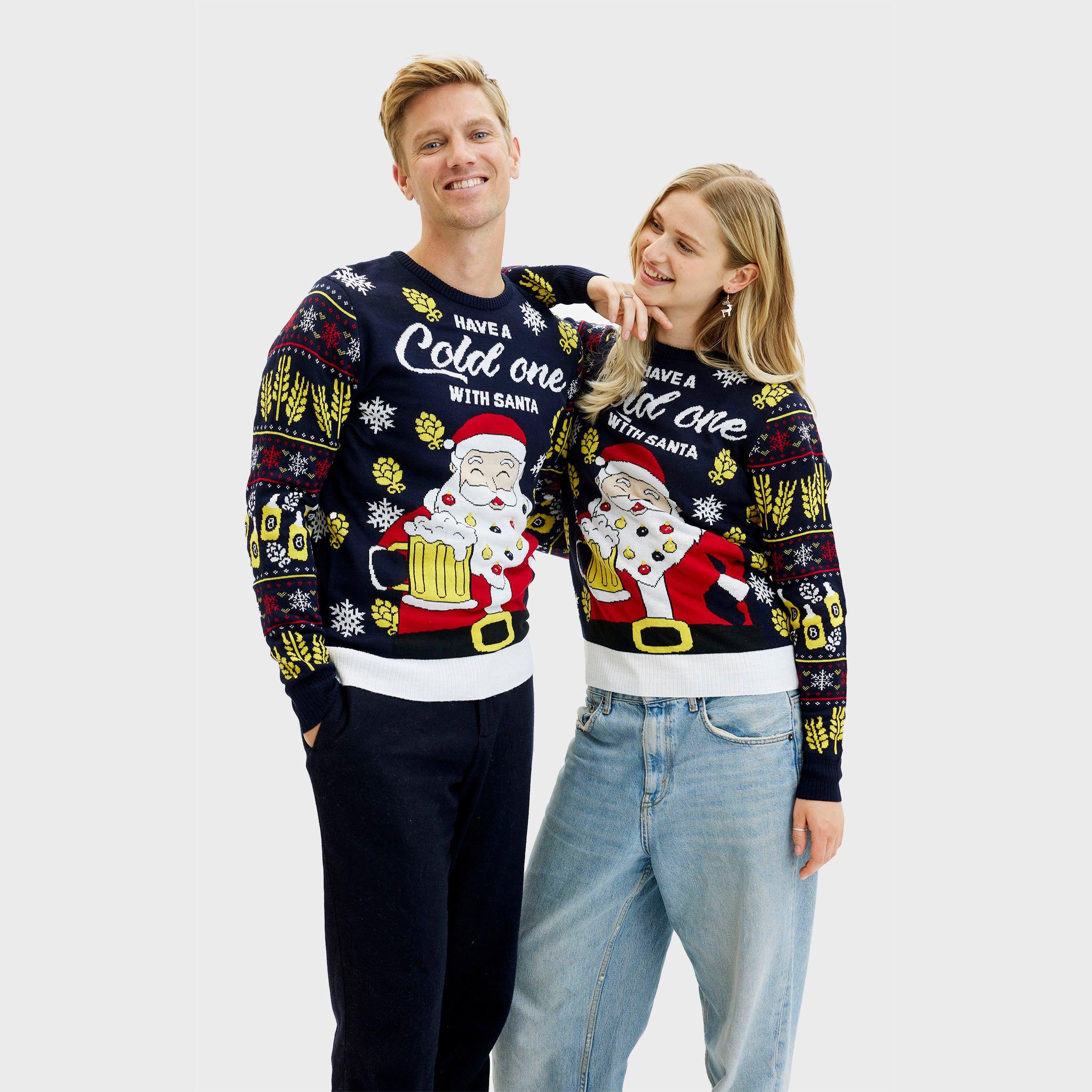 Have A Cold One With Santa - Heren