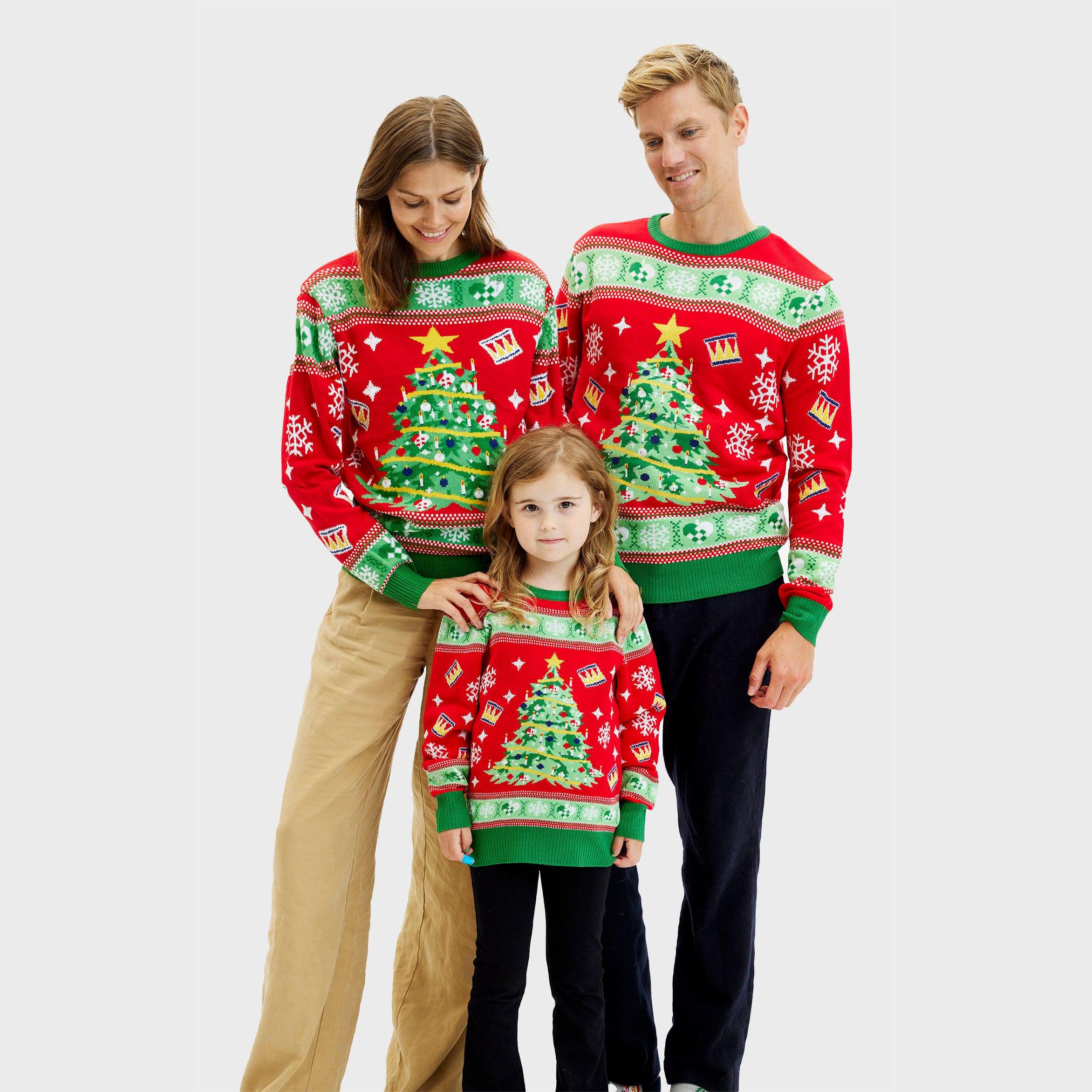 Kerstboom Kersttrui - Dames