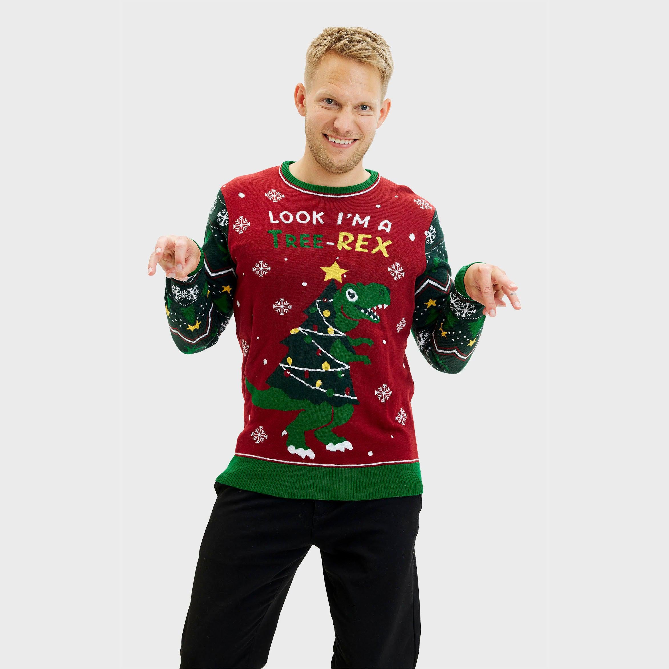 The Tree-REX Sweater - Heren