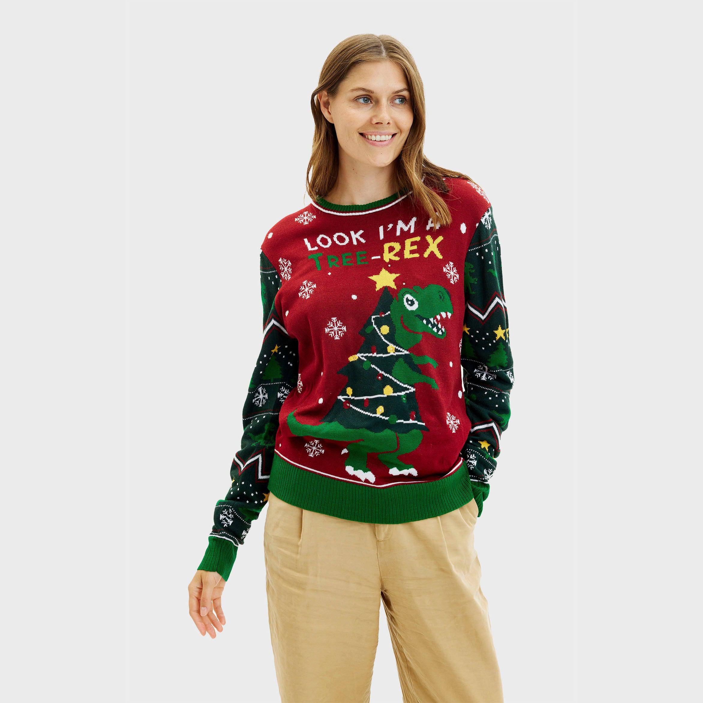 The Tree-REX Sweater - Dames