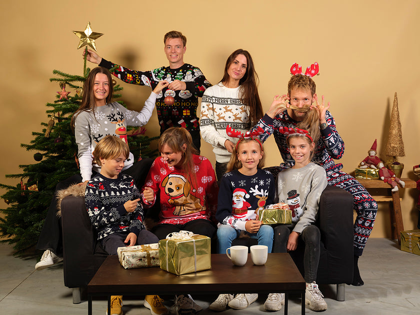 Kersttrui | kerst pyjama | Happy-seasons.nl