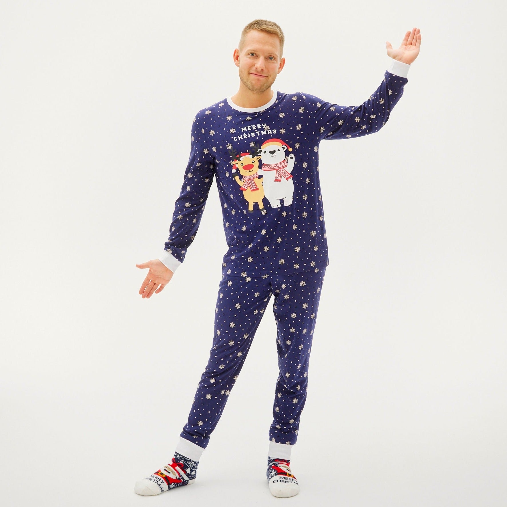 Best Friends Christmas Kerstpyjama - Heren.