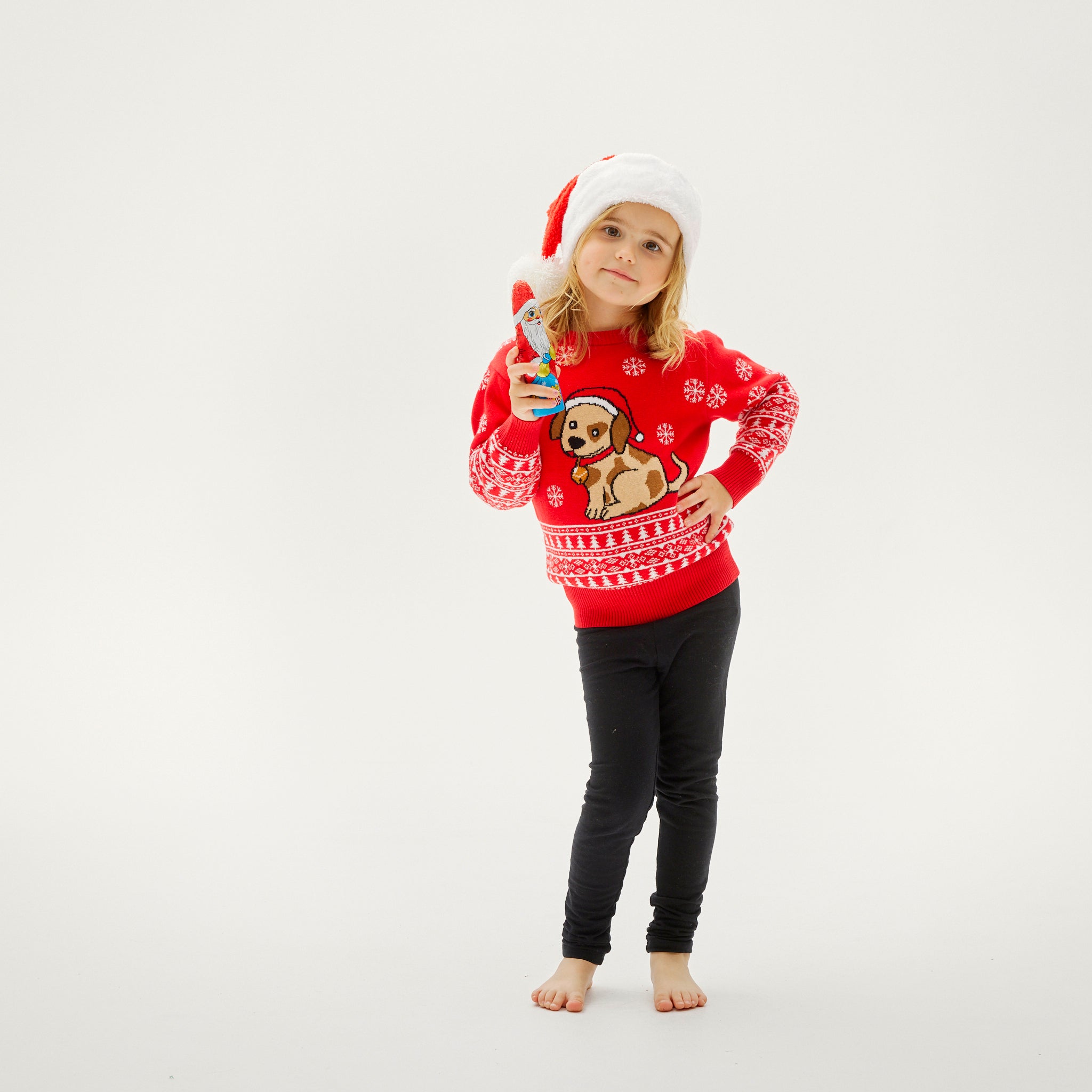 Santa's Little Helper Kersttrui - Kinderen