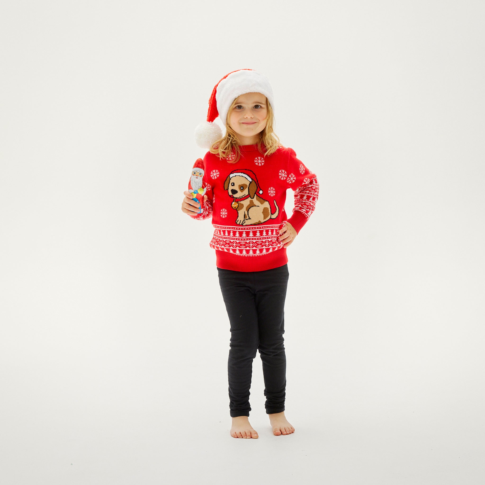 Santa's Little Helper Kersttrui - Kinderen