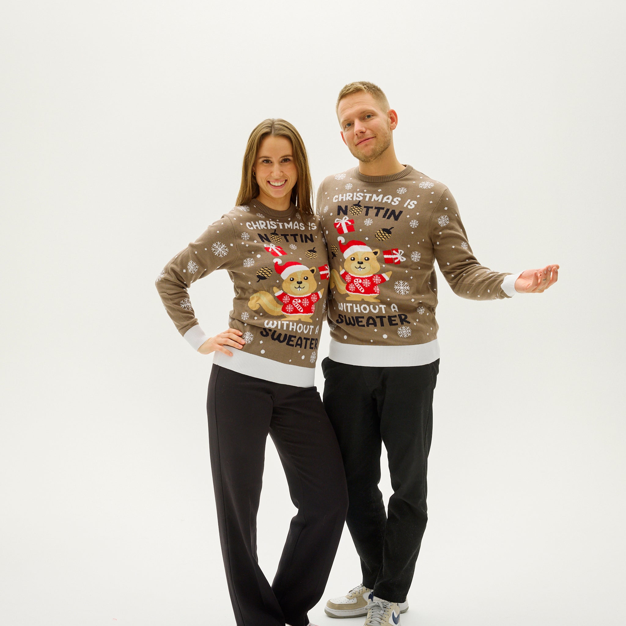 Christmas Is Nuttin Without A Kersttrui - Dames.