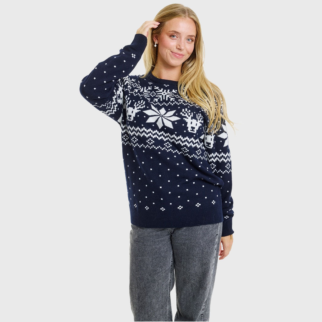 Merino kersttrui – Dames