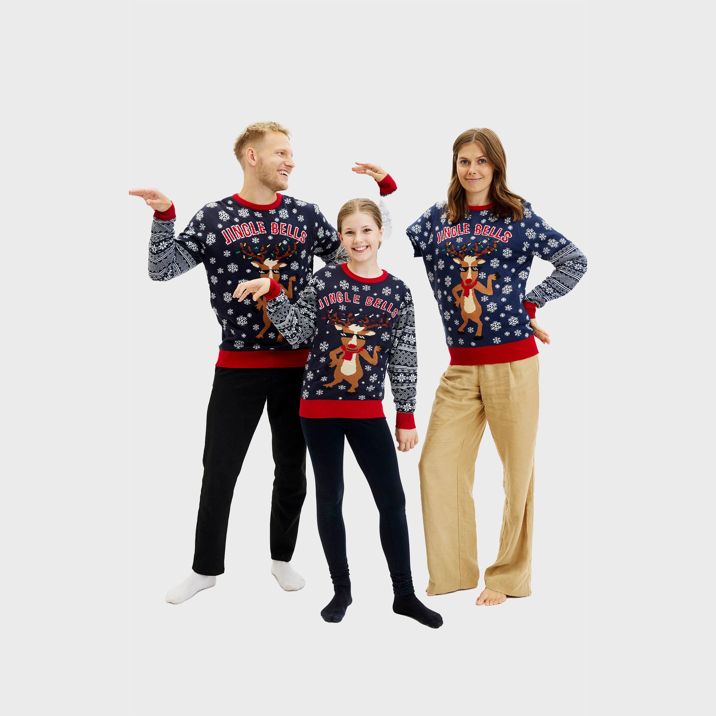 Jingle Bells Kersttrui - Dames