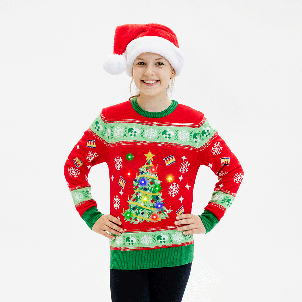 Kerstboom Kersttrui - Kinderen