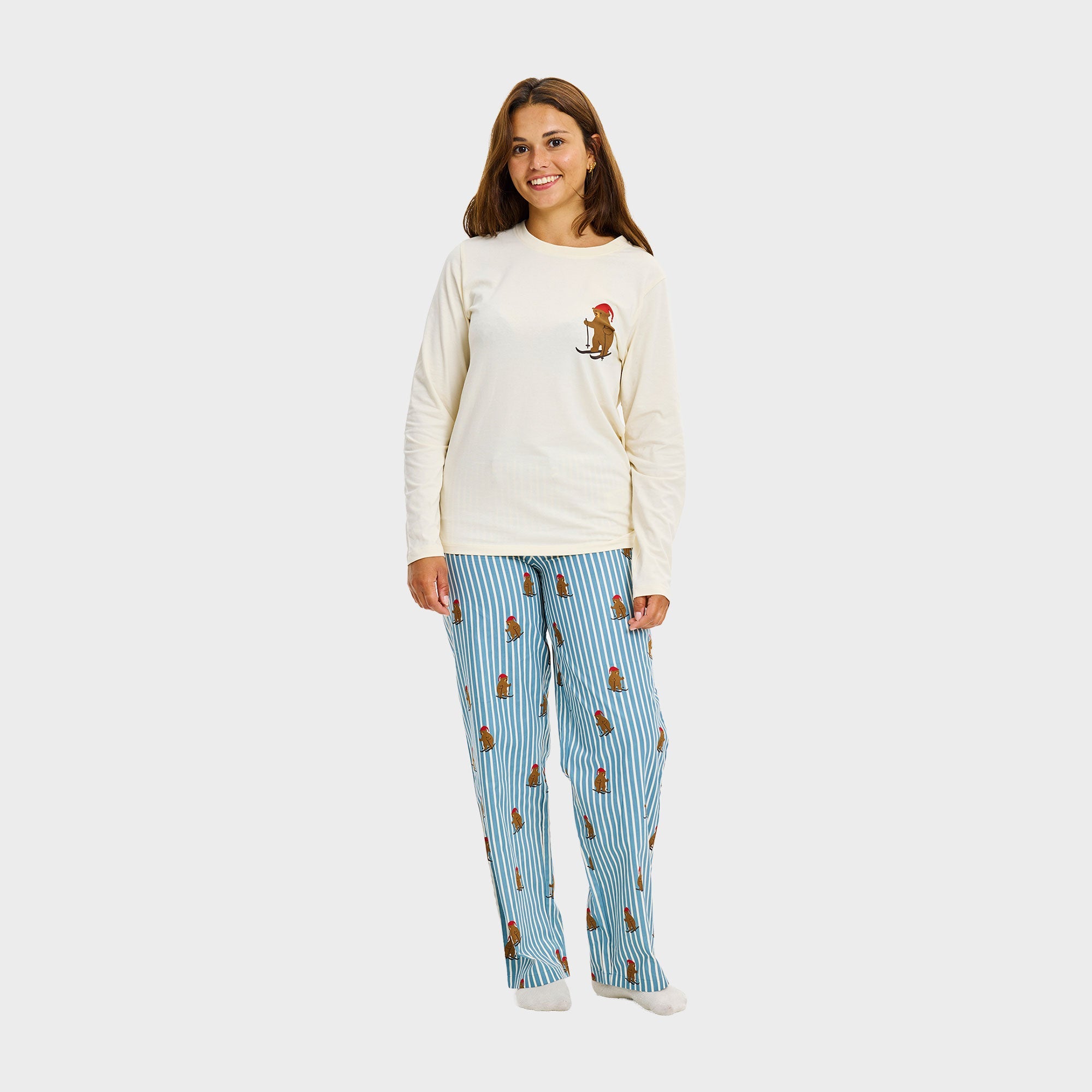 De beren kerstpyjama – Dames