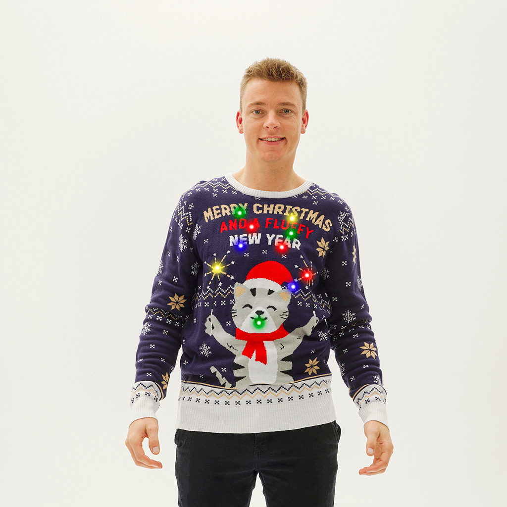 Merry Christmas And A Fluffy New Year - Heren