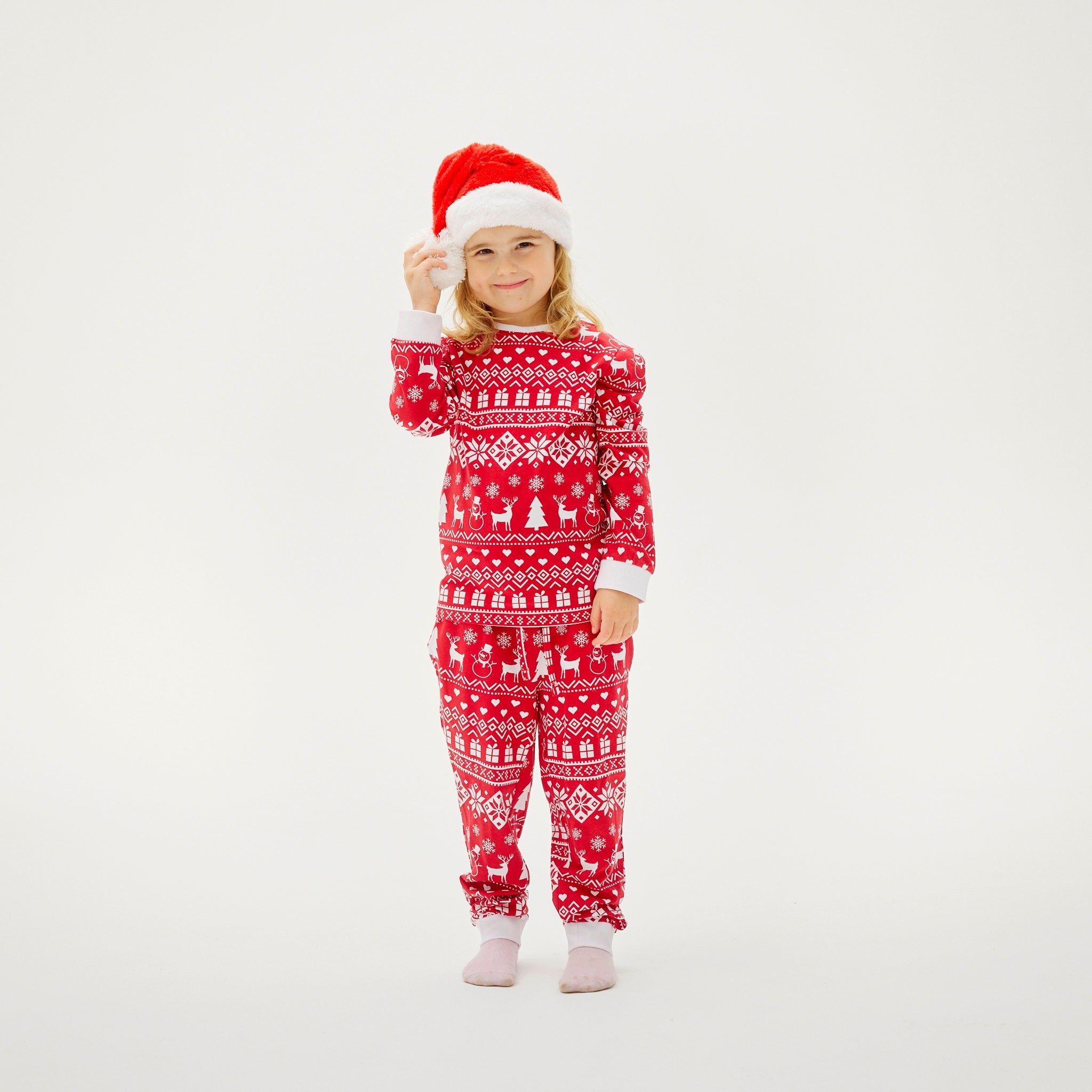 The Peaceful Pyjama Bordeaux - Kinderen.