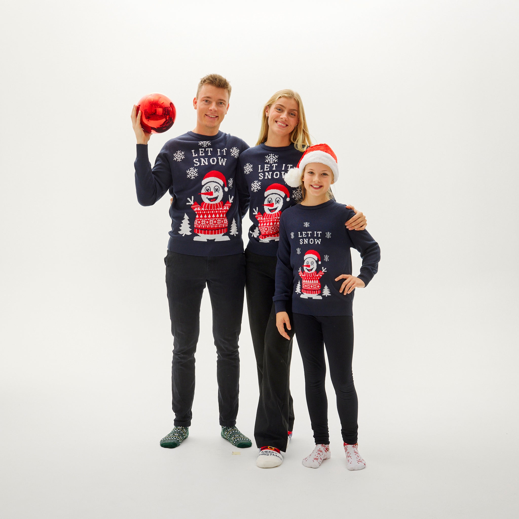 Let It Snow Kersttrui - Dames