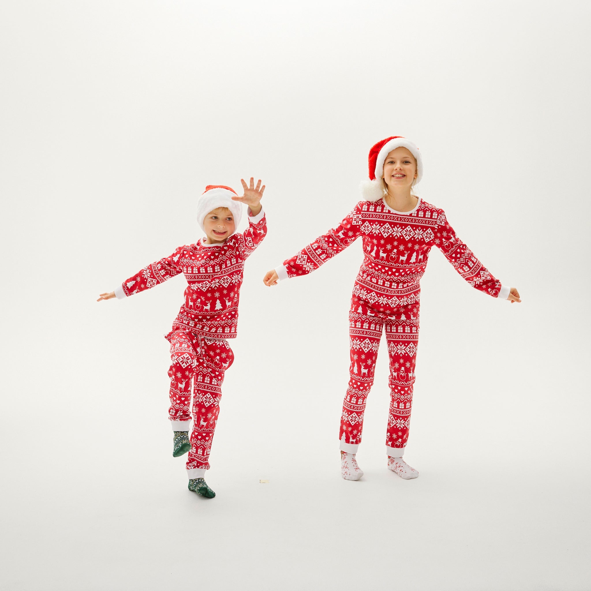 The Peaceful Pyjama Bordeaux - Kinderen.