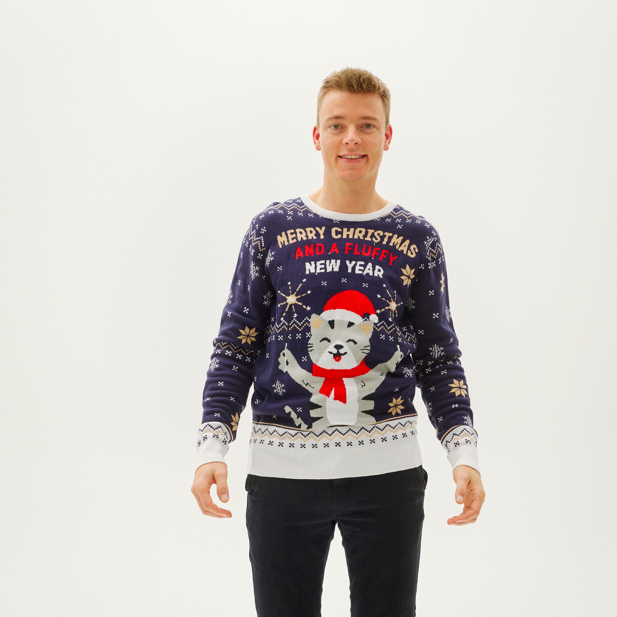 Merry Christmas And A Fluffy New Year - Heren