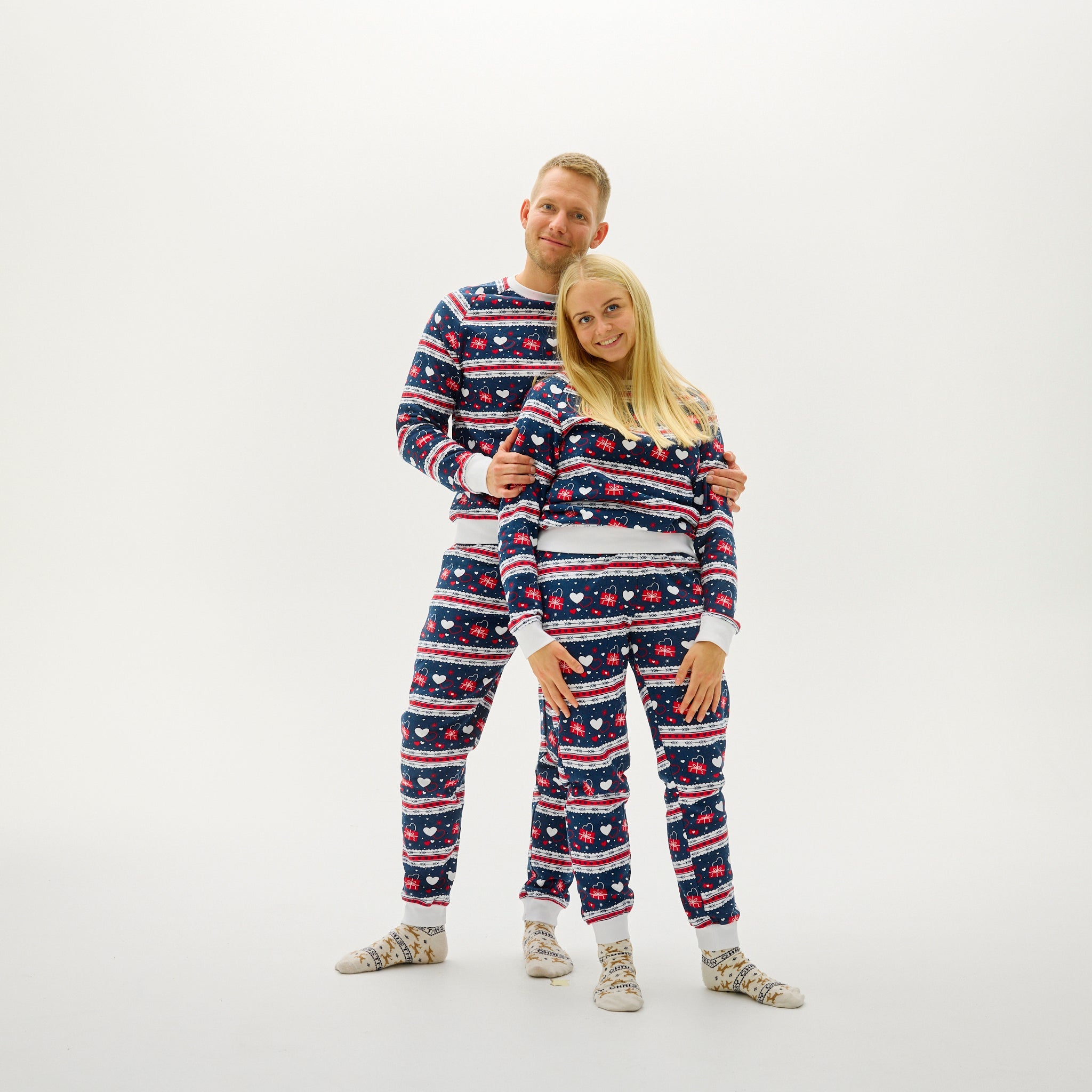 Valentijnsset Navy - Dames.